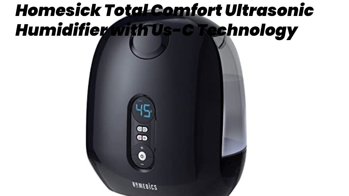 Homedics Totalcomfort Ultrasonic Humidifier with UV-C Technology