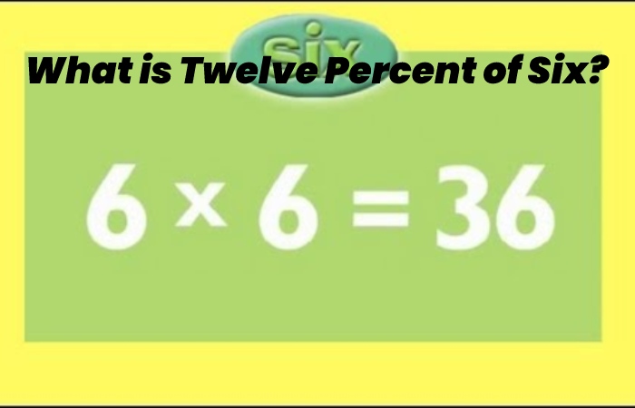 What is Twelve Percent of Six?