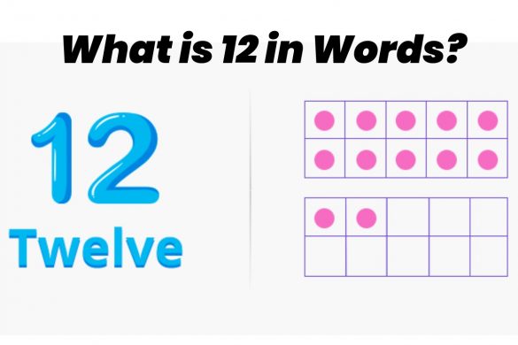 12 in words