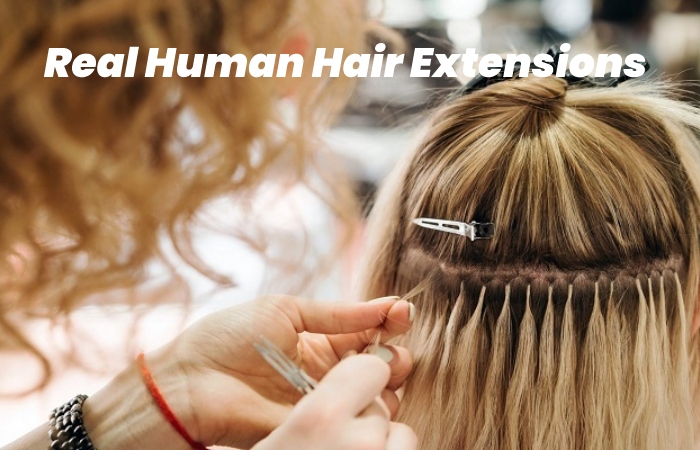 Real Human Hair Extensions