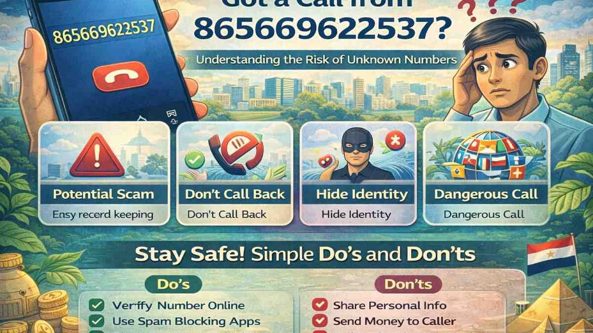 Unknown Phone Call 8656696225537: Safe or Scam?