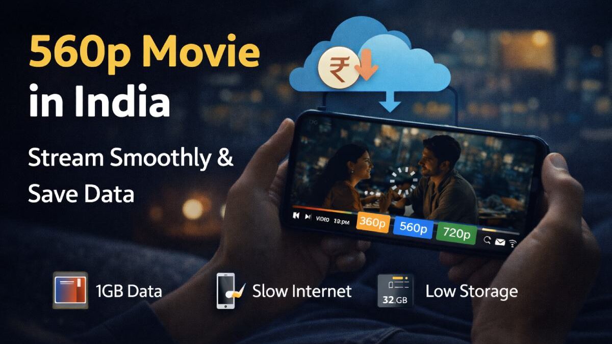560p Movie in India: Best Quality for Low Data Users