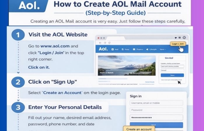 how to create aol mail account (step-by-step guide)
