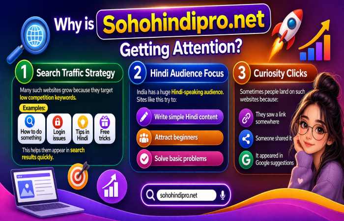 why is sohohindipro.net getting attention