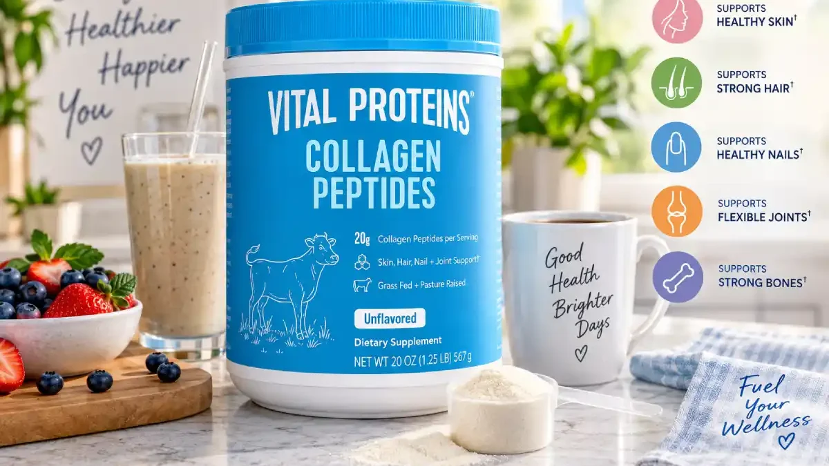 vital proteins collagen peptides, unflavored: Benefits, Uses & Comparison