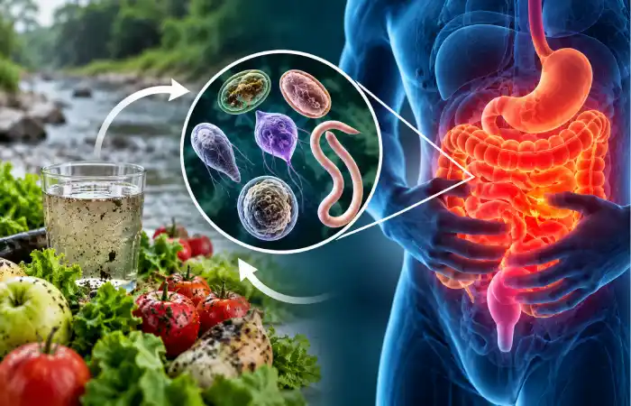 what is a parasite outbreak_