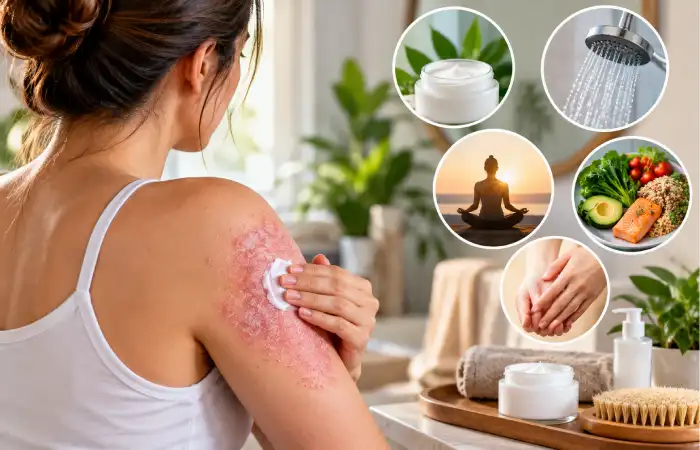 what is psoriasis self-care_