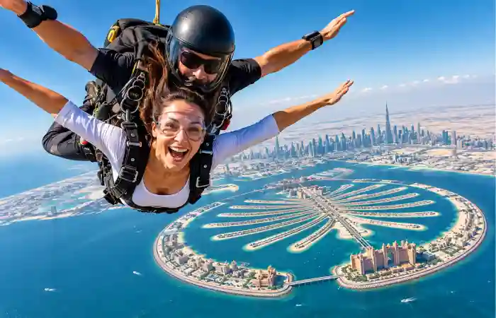 what is the skydiving dubai cost_
