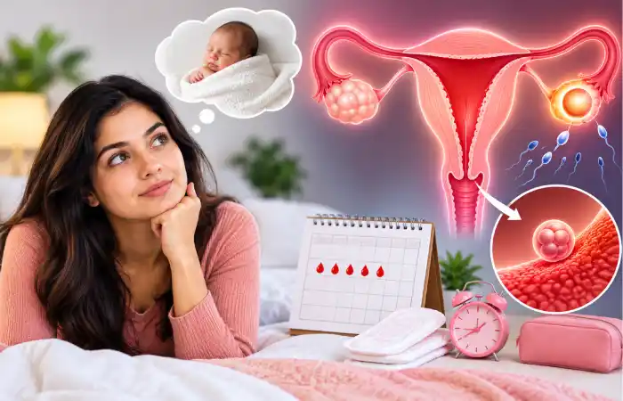 why can pregnancy happen during a period_